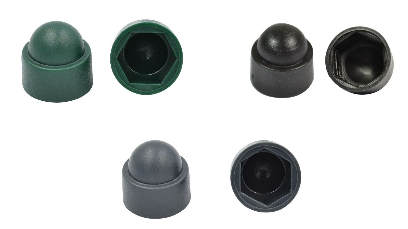 Kunststoffklemme für 60/40 Auflagebock + Kappe für M8 Schraube